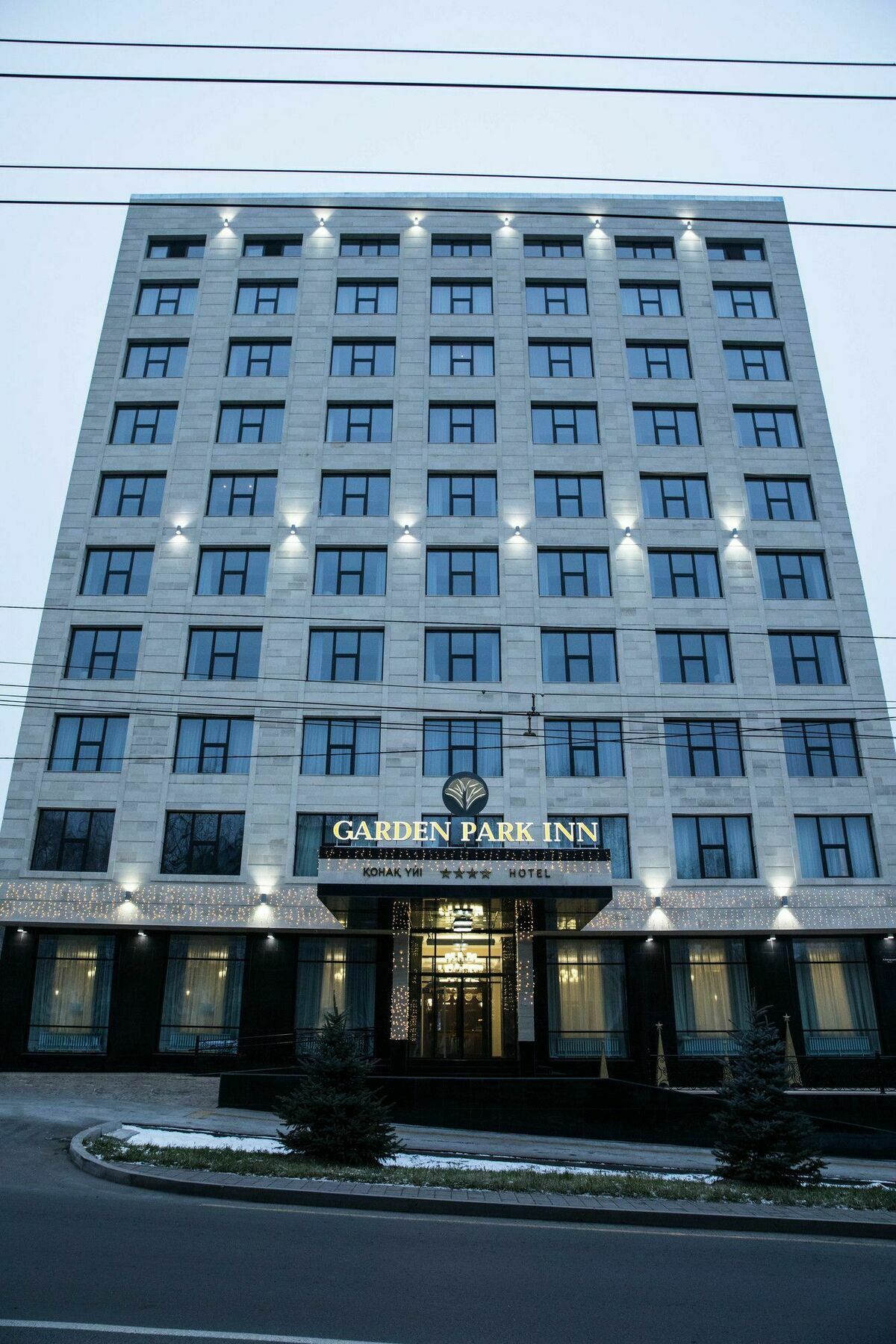 Garden Park Inn アルマトイ エクステリア 写真